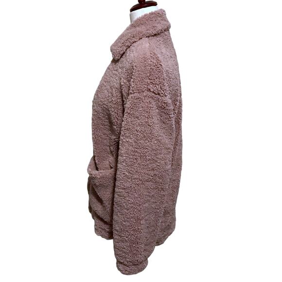 Thread & Supply NWT Full Zip Teddy Sherpa Jacket Women XS - Picture 5 of 11